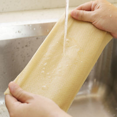 Eco-friendly Reusable Biodegradable Bamboo Cleaning Cloths Washable Multipurpose Kitchen Towel for Dish